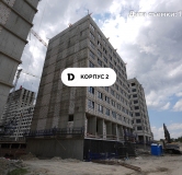 Ход строительства дома Литер 2 в ЖК Порто Ново -