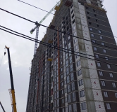 Ход строительства дома Позиция 1.1 в ЖК Октябрь парк -