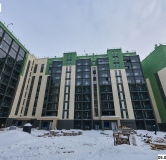 Ход строительства дома 6 в ЖК Шишкин -