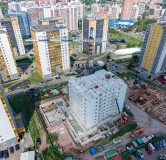 Ход строительства дома 12.1 в ЖК Курчатова -
