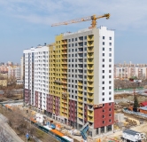 Ход строительства дома № 31, корпус 1 (сек3-4) (ГП-1) в ЖК Симфония -