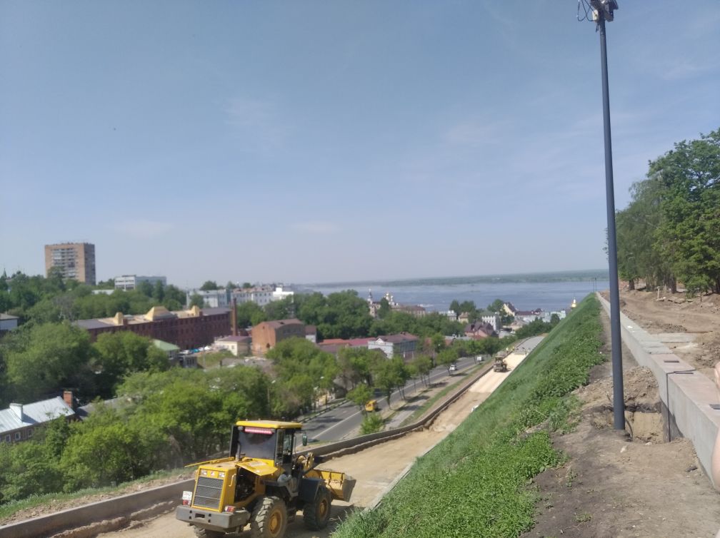 Укрепление склонов Нижегородского кремля завершено на 80% - фото 1