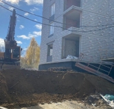 Ход строительства дома 1 в ЖК River Park -