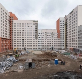 Ход строительства дома 6.1 в ЖК Район Солнечный -