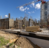 Ход строительства дома 2.2.1 в ЖК Окла -