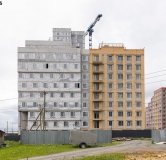 Ход строительства дома 4 в ЖК Уральский сад -