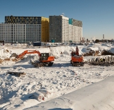 Ход строительства дома № 147 (ГП-28) в Микрорайон Домашний -