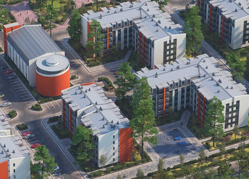 Дом 92, корпус 3 в ЖК UP-квартал Пушкинский - фото 1