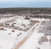 Ход строительства дома 1,2 в ЖК Прелесно -