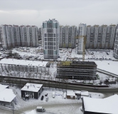 Ход строительства дома 3 в ЖК Комсомольский -