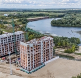 Ход строительства дома 2 в ЖК Окская Стрелка -