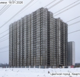 Ход строительства дома 15, корпус 353.1 в ЖК Цветной Город -