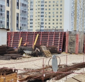 Ход строительства дома 1 в ЖК Юго-Западный -
