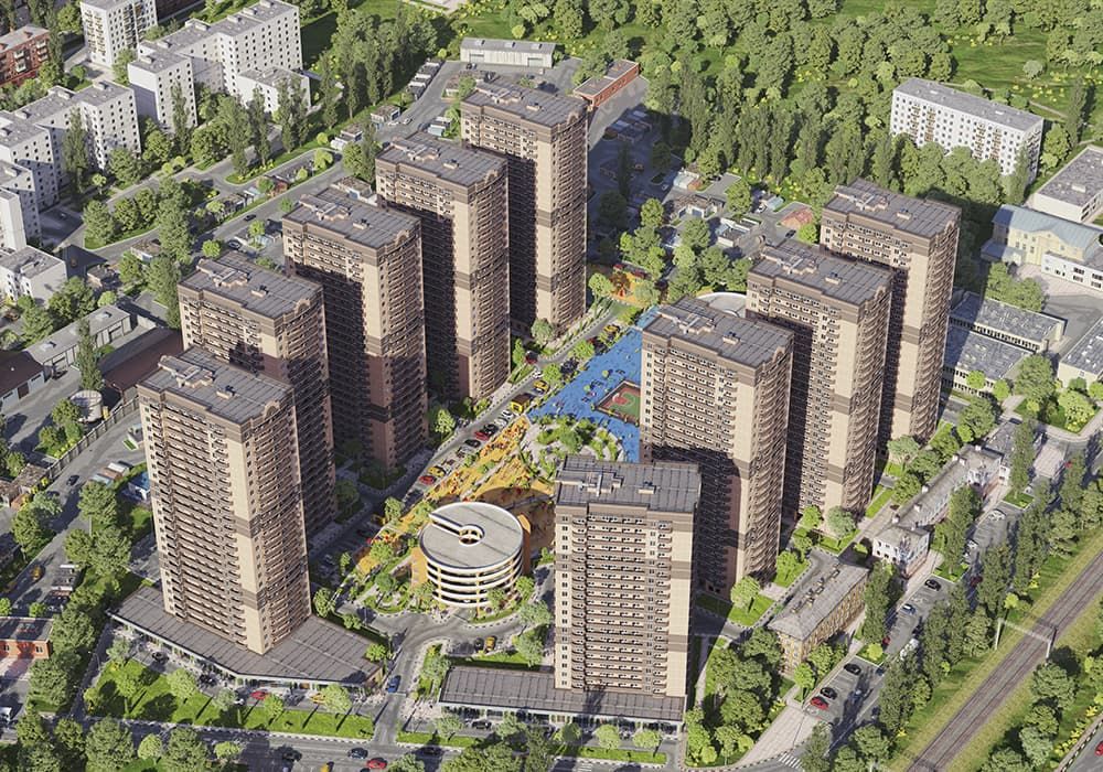 Ростовский застройщик озеленил территорию у ЖК «Звезда Столицы» - фото 1