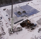 Ход строительства дома 4 в ЖК Разум в Академическом -