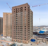 Ход строительства дома № 1, 1 этап в ЖК Калина Долина -