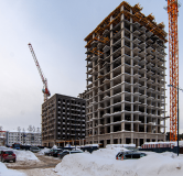 Ход строительства дома 6 в ЖК Новый Город -