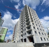 Ход строительства дома 66 в ЖК Дом на Библиотечной -