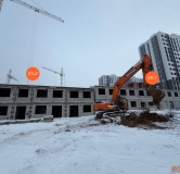 Ход строительства дома 26 в ЖК Авиатоr -