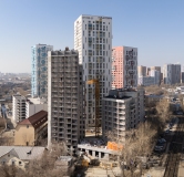 Ход строительства дома 1 в ЖК Малевич -