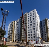 Ход строительства дома 5Б, 1 этап в ЖК ЛСР.Большая Охта -