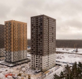 Ход строительства дома 6.1 в ЖК Орловский Парк -