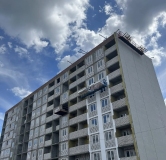 Ход строительства дома 13 в ЖК Мой Город -