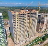 Ход строительства дома 2 в ЖК Аллея Парк -
