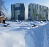 Ход строительства дома 10.1 в ЖК ЭКО-квартал на Кедровой -