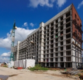 Ход строительства дома 2.1 в ЖК Ост лайф Жукова Парк (п. Петровский) -